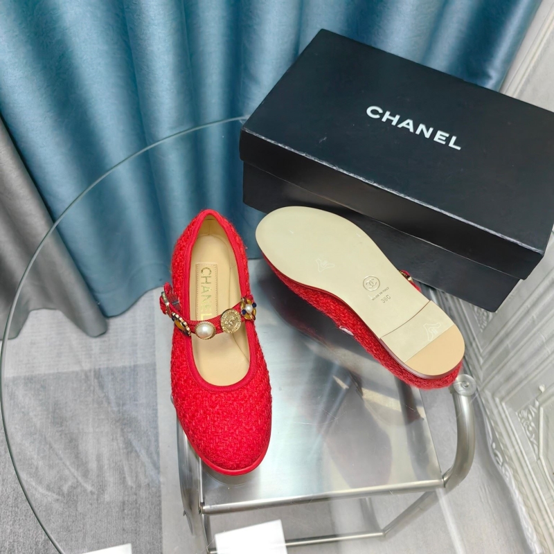 Chanel Flat Shoes